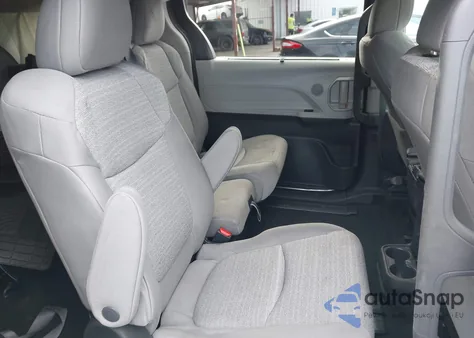 2023 Toyota Sienna Le из США, поврежденный, VIN 5TDKRKEC6PS157598